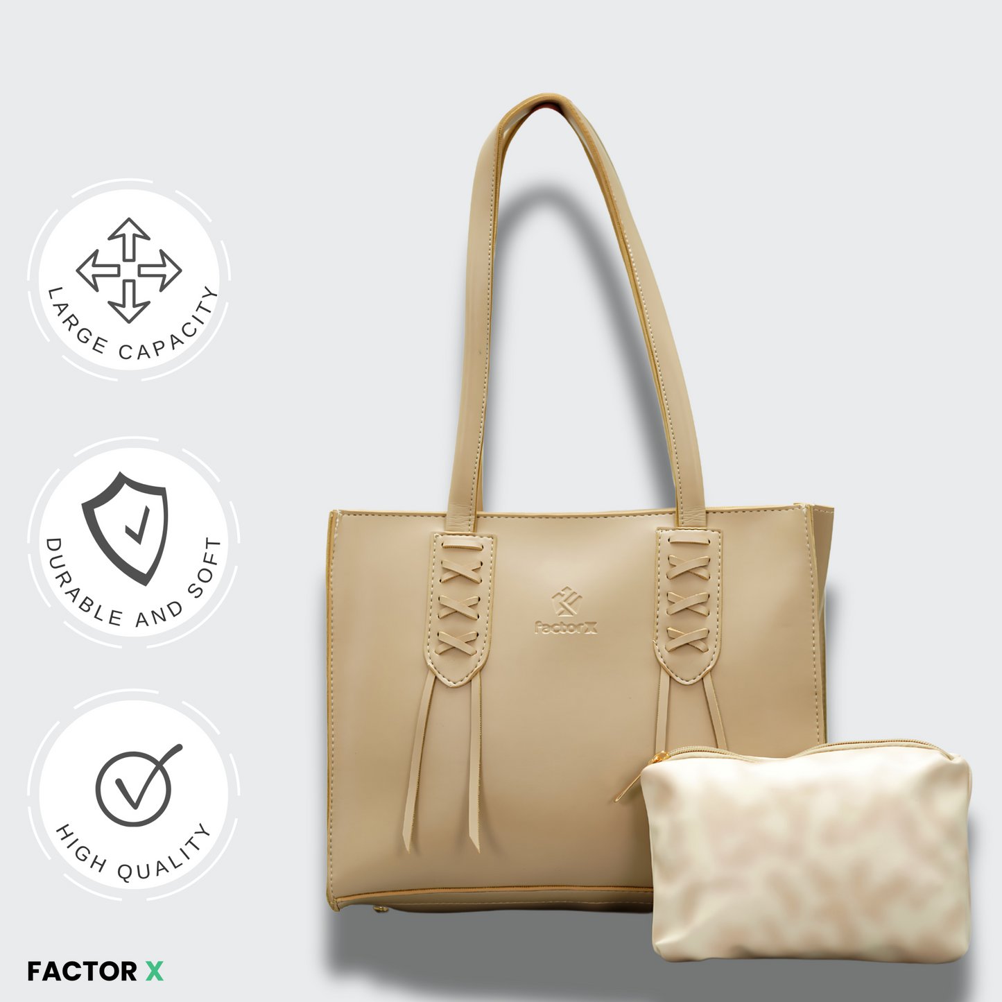 Shoulder Bag Set with Phone Pouch Ladies