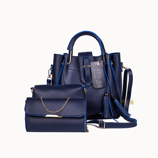 3 pcs Women handbags